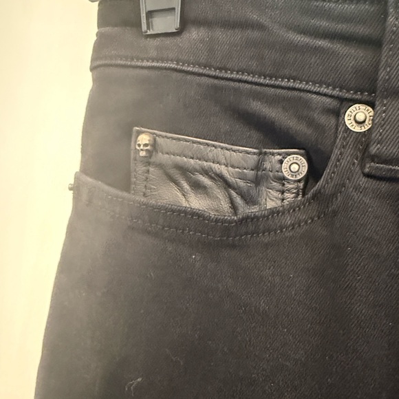 The kooples black slim-fit trousers - Picture 5 of 9